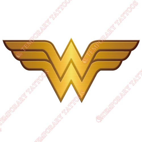 Wonder Woman Customize Temporary Tattoos Stickers NO.368